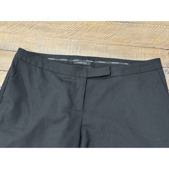Semantiks Black Wool Blend Dress Pants - Size 8 - Picture 3 of 10